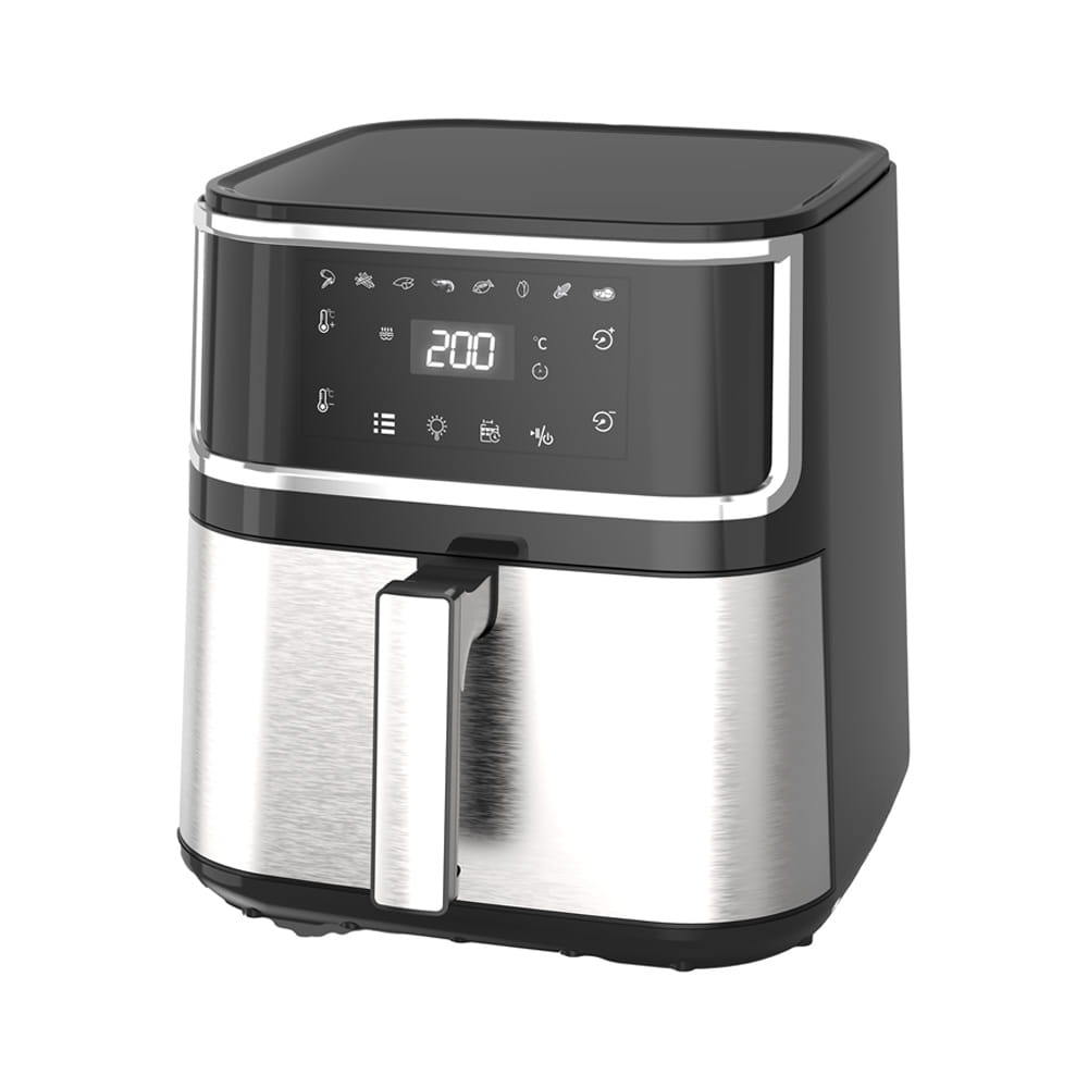 LCD Fryer Air Stainless Stainless Non-Visible